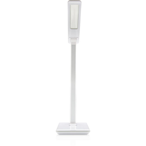 5W Wireless Charging Schreibtischlampe, Weiß , weiß, ABS, 25,00cm x 38,60cm (Länge x Höhe), Bild 6