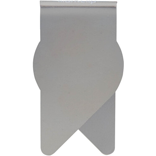 Büroklammer Wingclip Shape 4 , silber, Rostfrei Federbandstahl, 2,90cm x 1,70cm (Länge x Breite), Bild 1