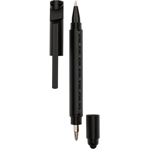 Kugelschreiber Tech Tool , Promo Effects, schwarz, Kunststoff, 15,40cm (Länge), Bild 7
