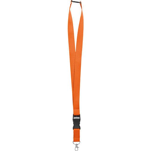 Wide Lany , orange, Polyester, 2,50cm x 90,00cm (Länge x Breite), Bild 1
