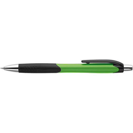 CARIBE. Kugelschreiber Aus ABS Mit Gummigriff , hellgrün, ABS Kunststoff, , Bild 3