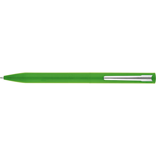 WASS. Aluminium-Kugelschreiber Mit Drehmechanik , hellgrün, Aluminium, , Bild 3