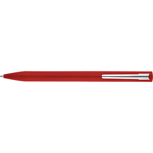 WASS. Aluminium-Kugelschreiber Mit Drehmechanik , rot, Aluminium, , Bild 3