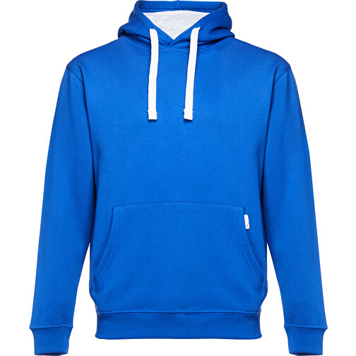THC MOSCOW. Unisex Sweatshirt , königsblau, Baumwolle und Polyester, S, 66,00cm x 52,00cm (Länge x Breite), Bild 1