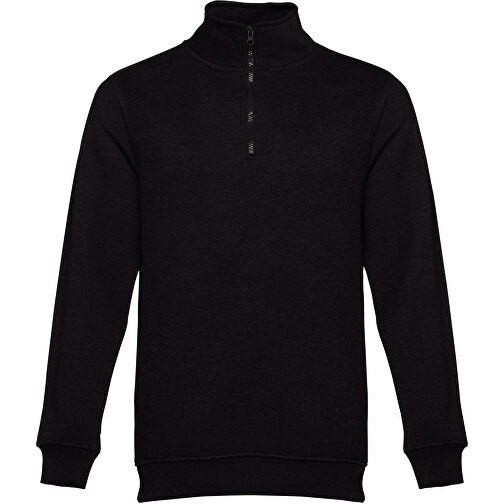 THC BUDAPEST. Unisex Sweatshirt , schwarz, Baumwolle und Polyester, S, 71,00cm x 51,00cm (Länge x Breite), Bild 2