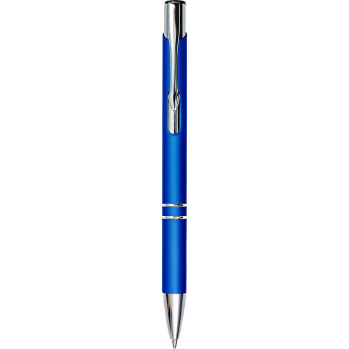 Kugelschreiber Aus Metall Yvette , kobaltblau, ABS, Aluminium, Plastik, Stahl, , Bild 1