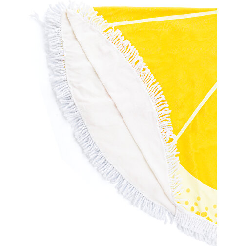 Strandhandtuch Barca , gelb, Polyester 100%, Mikrofaser 160 g/m², , Bild 4