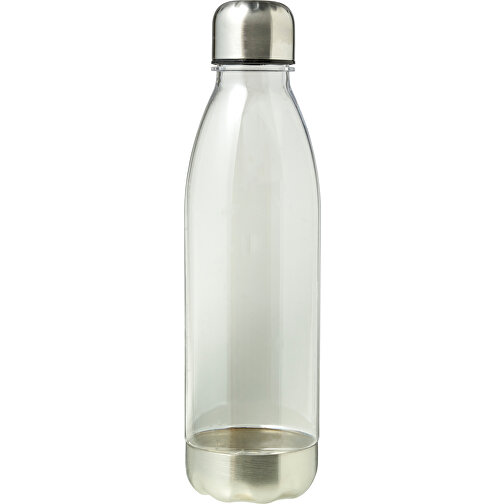 Transparente Trinkflasche Santiago , transparent, AS, Edelstahl, , Bild 2