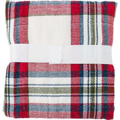 Decke Aus Polyester Ayana , rot, Polyester, 34,00cm x 7,00cm x 28,00cm (Länge x Höhe x Breite), Bild 4