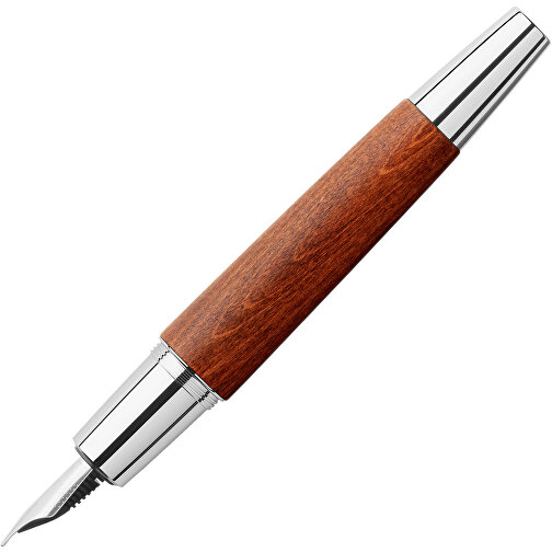 E-Motion penna stilografica legno / metallo pera marrone, Immagine 2