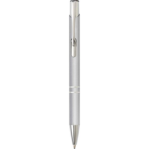 Bolígrafo de aluminio con recubrimiento UV. Tinta azul, Imagen 1