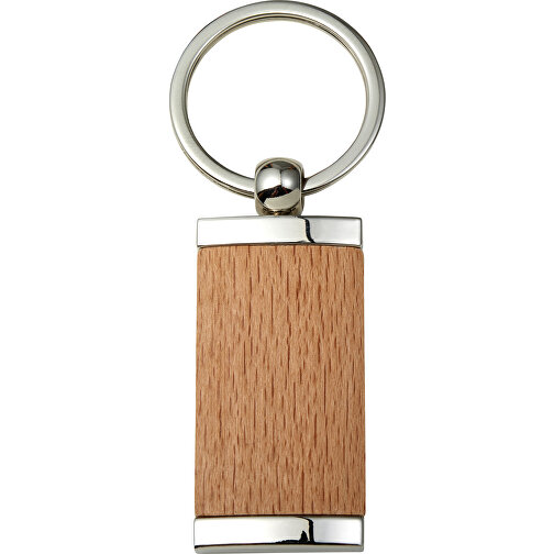 Porte-clés en bois et métal, Image 1