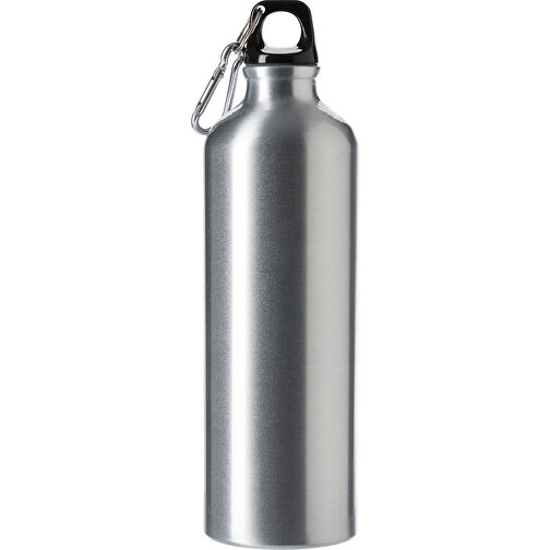 Trinkflasche(750 Ml) Aus Aluminium Gio , silber, Aluminium, Plastik, Metall, PP, , Bild 1