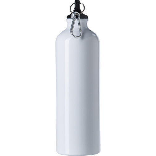 Trinkflasche(750 Ml) Aus Aluminium Gio , weiss, Aluminium, Plastik, Metall, PP, , Bild 3