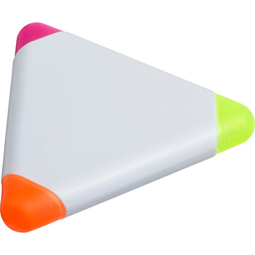 Evidenziatore in ABS a forma di triangolo, Immagine 1