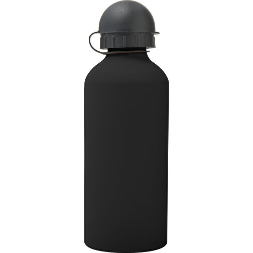 Trinkflasche Cap , schwarz, Aluminium, PP, , Bild 1