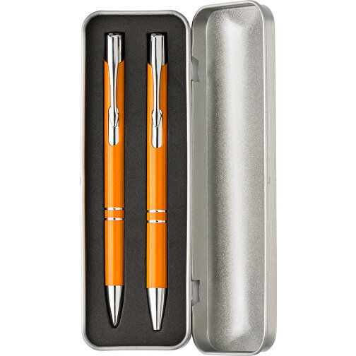 Stifte-Set Aus Aluminium Zahir , orange, Aluminium, EVA, , Bild 4