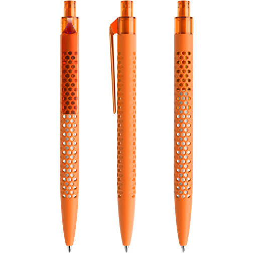 Prodir QS40 Soft Touch PRT Push Kugelschreiber , Prodir, orange, Kunststoff, 14,10cm x 1,60cm (Länge x Breite), Bild 6