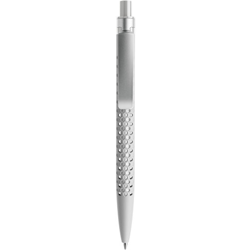 Prodir QS40 Soft Touch PRS Push Kugelschreiber , Prodir, zementgrau, Kunststoff/Metall, 14,10cm x 1,60cm (Länge x Breite), Bild 1