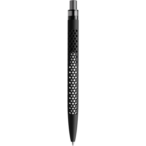 Prodir QS40 Soft Touch PRS Push Kugelschreiber , Prodir, schwarz/graphit satiniert, Kunststoff/Metall, 14,10cm x 1,60cm (Länge x Breite), Bild 3