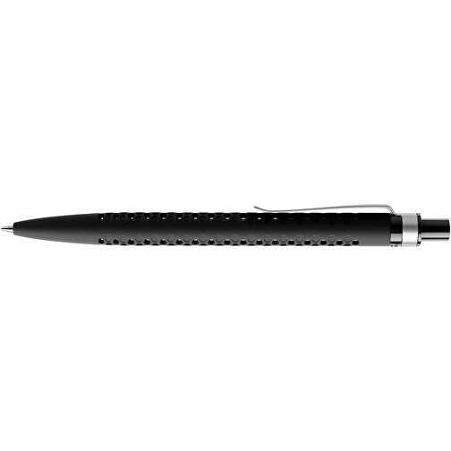 Prodir QS40 Soft Touch PRS Push Kugelschreiber , Prodir, schwarz/silber, Kunststoff/Metall, 14,10cm x 1,60cm (Länge x Breite), Bild 5