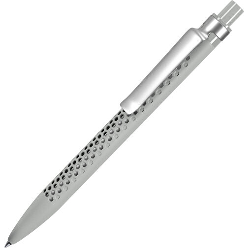 Prodir QS40 Soft Touch PRS Push Kugelschreiber , Prodir, zementgrau, Kunststoff/Metall, 14,10cm x 1,60cm (Länge x Breite), Bild 1