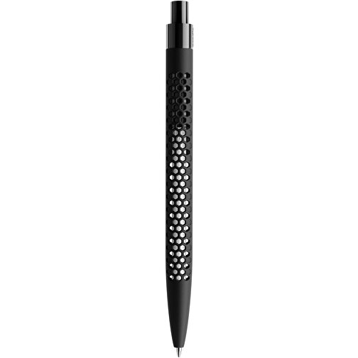 Prodir QS40 Soft Touch PRP Push Kugelschreiber , Prodir, schwarz, Kunststoff, 14,10cm x 1,60cm (Länge x Breite), Bild 3
