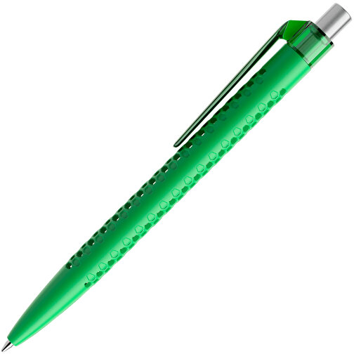 Prodir QS40 PMT Push Kugelschreiber , Prodir, hellgrün/silber satiniert, Kunststoff/Metall, 14,10cm x 1,60cm (Länge x Breite), Bild 4