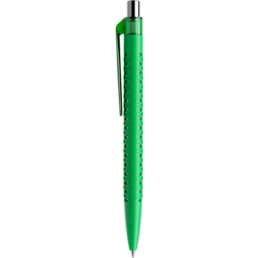 Prodir QS40 PMT Push Kugelschreiber , Prodir, hellgrün/silber poliert, Kunststoff/Metall, 14,10cm x 1,60cm (Länge x Breite), Bild 2