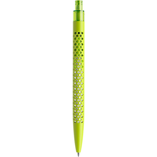 Prodir QS40 PMT Push Kugelschreiber , Prodir, gelbgrün, Kunststoff, 14,10cm x 1,60cm (Länge x Breite), Bild 3