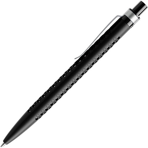 Prodir QS40 PMS Push Kugelschreiber , Prodir, schwarz, Kunststoff/Metall, 14,10cm x 1,60cm (Länge x Breite), Bild 4