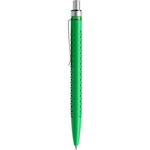Prodir QS40 PMS Push Kugelschreiber , Prodir, hellgrün/silber satiniert, Kunststoff/Metall, 14,10cm x 1,60cm (Länge x Breite), Bild 2