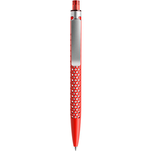 Prodir QS40 PMS Push Kugelschreiber , Prodir, rot, Kunststoff/Metall, 14,10cm x 1,60cm (Länge x Breite), Bild 1