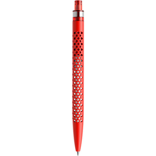 Prodir QS40 PMS Push Kugelschreiber , Prodir, rot, Kunststoff/Metall, 14,10cm x 1,60cm (Länge x Breite), Bild 3