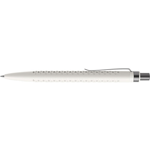Prodir QS40 PMS Push Kugelschreiber , Prodir, weiß/graphit satiniert, Kunststoff/Metall, 14,10cm x 1,60cm (Länge x Breite), Bild 5
