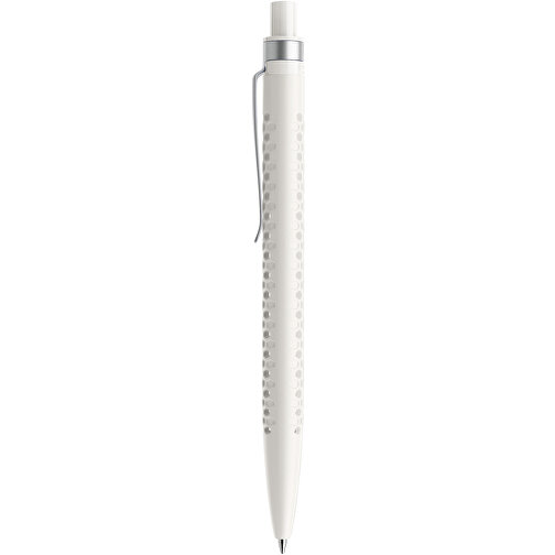 Prodir QS40 PMS Push Kugelschreiber , Prodir, weiß, Kunststoff/Metall, 14,10cm x 1,60cm (Länge x Breite), Bild 2