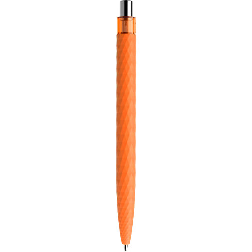 Prodir QS01 PRT Push Kugelschreiber , Prodir, orange/silber poliert, Kunststoff/Metall, 14,10cm x 1,60cm (Länge x Breite), Bild 3