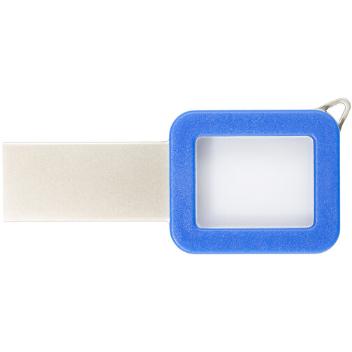 USB-Stick Color Light Up 8GB , Promo Effects MB , blau MB , 8 GB , Kunststoff MB , 3 - 10 MB/s MB , 6,00cm x 0,10cm x 3,00cm (Länge x Höhe x Breite), Bild 2