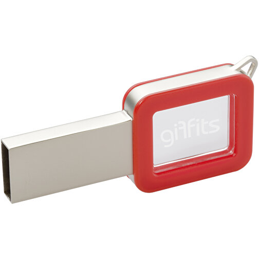 USB-Stick Color Light Up 2GB , Promo Effects MB , rot MB , 2 GB , Kunststoff MB , 3 - 10 MB/s MB , 6,00cm x 0,10cm x 3,00cm (Länge x Höhe x Breite), Bild 1
