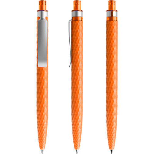 Prodir QS01 PMS Push Kugelschreiber , Prodir, orange, Kunststoff/Metall, 14,10cm x 1,60cm (Länge x Breite), Bild 6