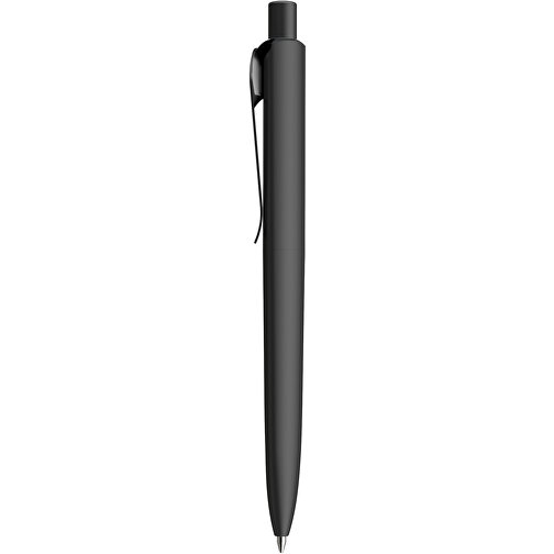 Prodir DS8 PSR Push Kugelschreiber , Prodir, schwarz/schwarz satiniert, Kunststoff/Metall, 14,10cm x 1,50cm (Länge x Breite), Bild 3