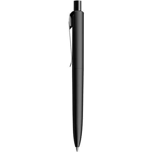 Prodir DS8 PSM Push Kugelschreiber , Prodir, schwarz/silber, Kunststoff/Metall, 14,10cm x 1,50cm (Länge x Breite), Bild 2