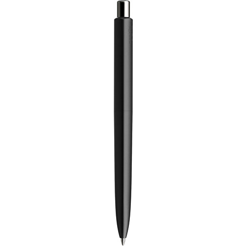 Prodir DS8 PMM Push Kugelschreiber , Prodir, schwarz/silber poliert, Kunststoff/Metall, 14,10cm x 1,50cm (Länge x Breite), Bild 3