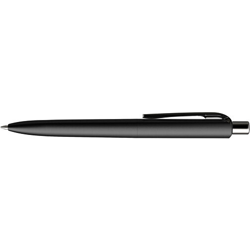 Prodir DS8 PMM Push Kugelschreiber , Prodir, schwarz/silber poliert, Kunststoff/Metall, 14,10cm x 1,50cm (Länge x Breite), Bild 5