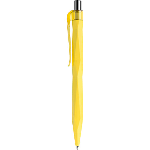 Prodir QS20 PRT Push Kugelschreiber , Prodir, lemon / silber poliert, Kunststoff/Metall, 14,10cm x 1,60cm (Länge x Breite), Bild 2