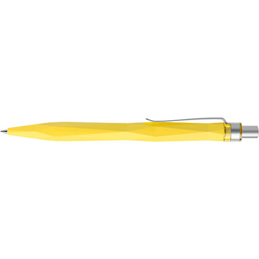 Prodir QS20 Soft Touch PRS Push Kugelschreiber , Prodir, lemon / silber satiniert, Kunststoff/Metall, 14,10cm x 1,60cm (Länge x Breite), Bild 5