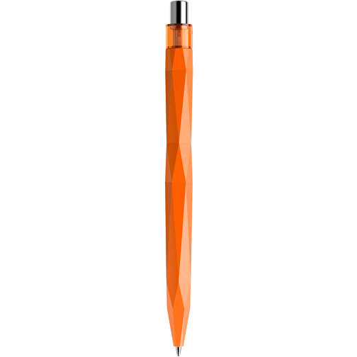 Prodir QS20 PMT Push Kugelschreiber , Prodir, orange / silber poliert, Kunststoff/Metall, 14,10cm x 1,60cm (Länge x Breite), Bild 4