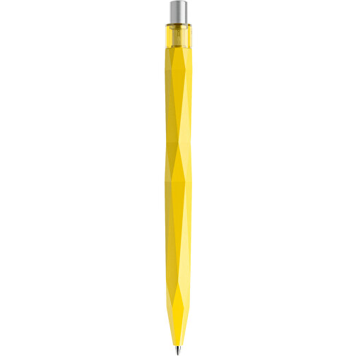 Prodir QS20 PMT Push Kugelschreiber , Prodir, lemon / silber satiniert, Kunststoff/Metall, 14,10cm x 1,60cm (Länge x Breite), Bild 3