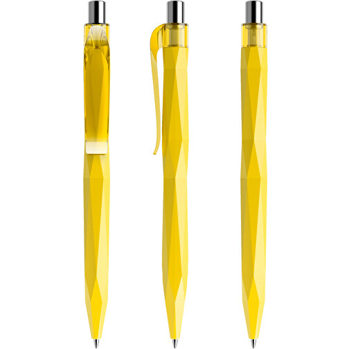 Prodir QS20 PMT Push Kugelschreiber , Prodir, lemon / silber poliert, Kunststoff/Metall, 14,10cm x 1,60cm (Länge x Breite), Bild 6