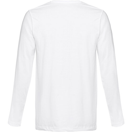 THC BUCHAREST WH. Langärmeliges T-Shirt Aus Baumwolle Für Herren , weiss, 100% Baumwolle, L, 74,50cm x 54,00cm (Länge x Breite), Bild 2